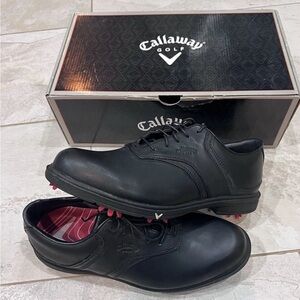 Callaway Men's Black Golf Shoes 9.5 Men’s So Cal Saddle M220